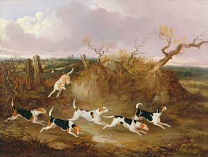 Beagles i full gråt, 1845